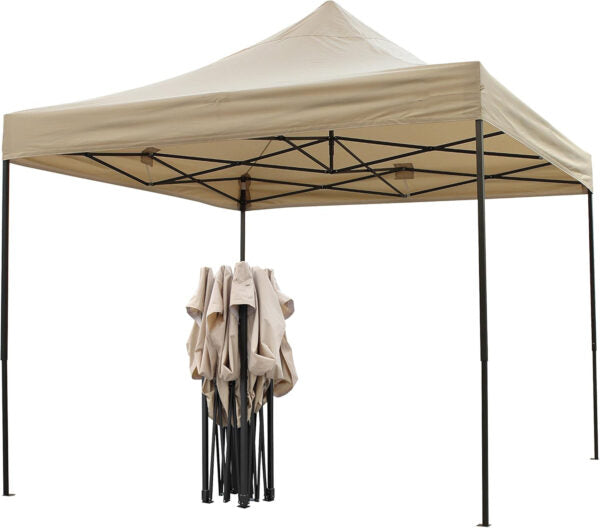 Премиум Бежово Платнище за Шатра 3×3 – Водоустойчиво покривало с UV защита за сгъваема тента