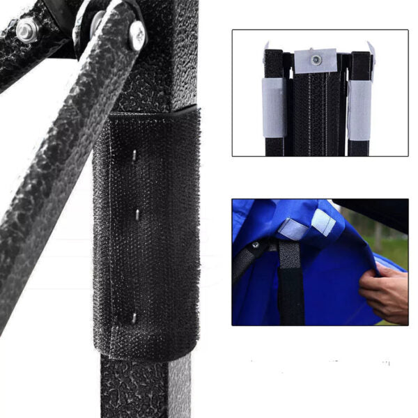 Сгъваема Градинска Шатра 3×3м тип Хармоника – стабилна, водоустойчива и лесна за разпъване