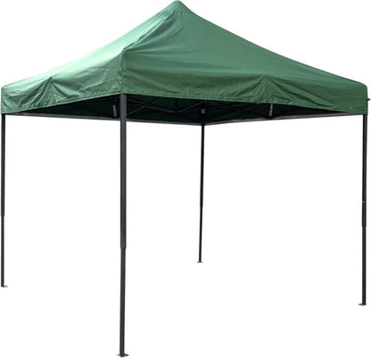 Зелена Сгъваема Градинска Шатра 3×3м тип Хармоника – стабилна, водоустойчива и лесна за разпъване