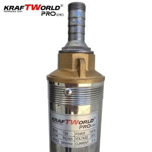 Сондажна помпа KraftWorld PRO 1100W, 72м, 50L/min с турбинна система
