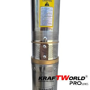 Сондажна помпа KraftWorld PRO 1100W, 72м, 50L/min с турбинна система