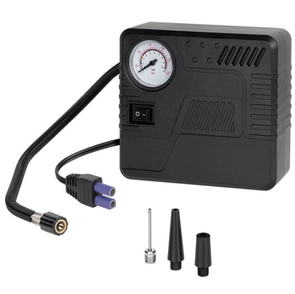 KraftWorld KW-2679 – Джъмп стартер за кола с компресор, фенер и аварийни инструменти 12V, 600A, USB