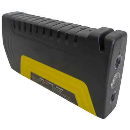 KraftWorld KW-2679 – Джъмп стартер за кола с компресор, фенер и аварийни инструменти 12V, 600A, USB