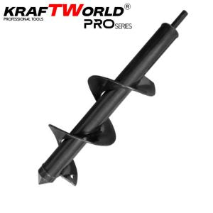 Свредло за почва KraftWorld за винтоверт и бормашина Ф8×30 см