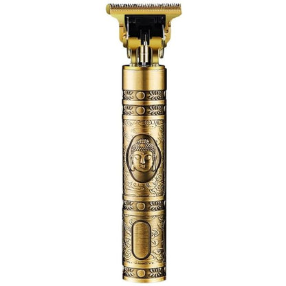 Тример за подстригване и оформяне – акумулаторна машинка с титаниево острие и ретро корпус