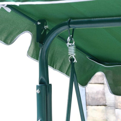 Триместна люлка Тоскана Kraftworld – зелена, с включена възглавница за сядане