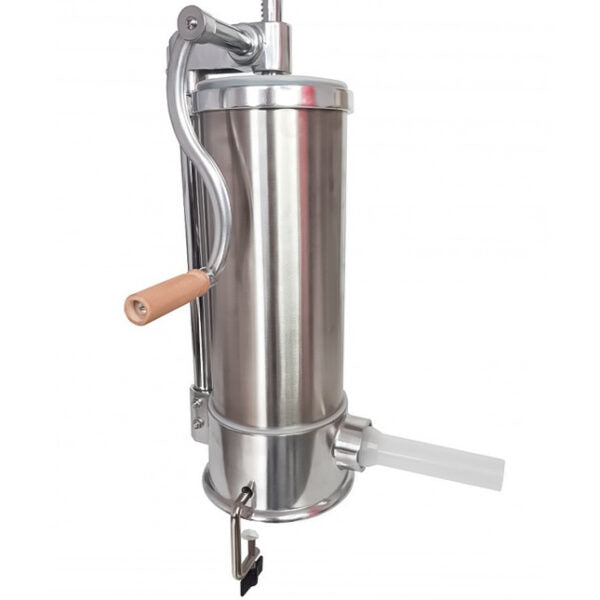 Вертикална Пълначка за Кайма и Наденици – – Неръждаема Стомана, 4 кг, 3 Фунии