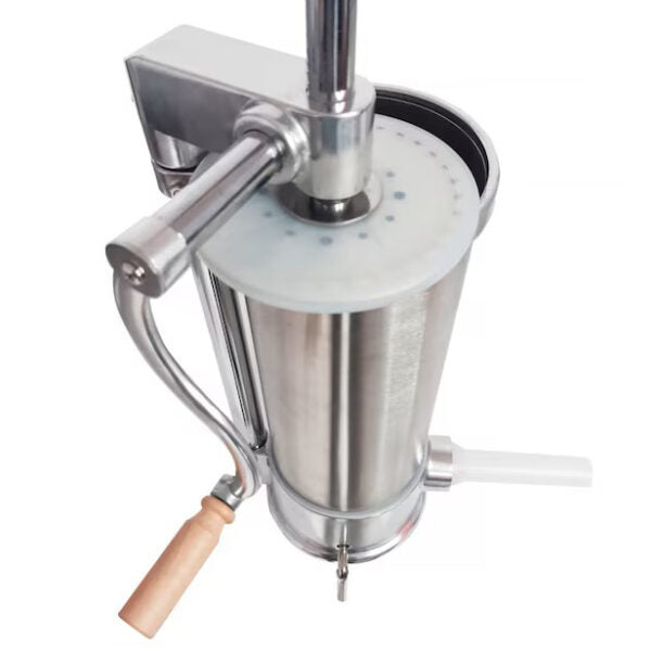 Вертикална Пълначка за Кайма и Наденици – – Неръждаема Стомана, 4 кг, 3 Фунии