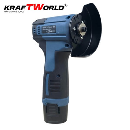 KraftWorld винтоверт + ъглошлайф 76мм комплект 18V 2Ah акумулаторни инструменти