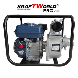 Четиритактова Помпа за Вода KraftWorld PRO – 3 Цола, 7.5 Конски Сили