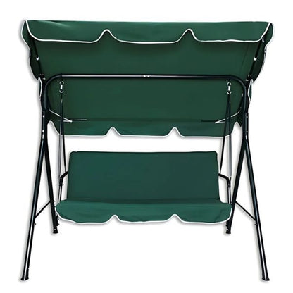 Триместна люлка Тоскана Kraftworld – зелена, с включена възглавница за сядане