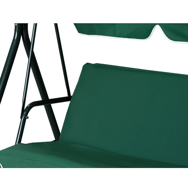 Триместна люлка Тоскана Kraftworld – зелена, с включена възглавница за сядане