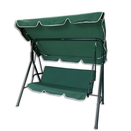 Триместна люлка Тоскана Kraftworld – зелена, с включена възглавница за сядане